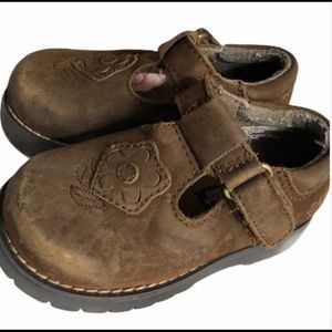 Genuine kids- brown suede Mary Jane